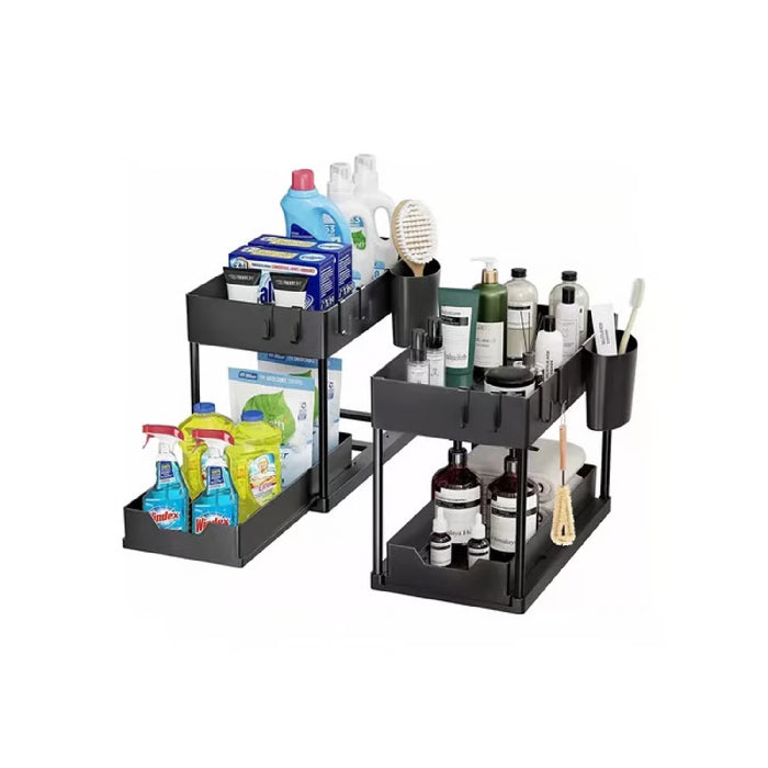 Organizador Multifuncional Baño Cocina 2 Niveles